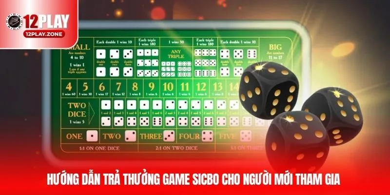 Hướng dẫn trả thưởng game sicbo cho người mới tham gia