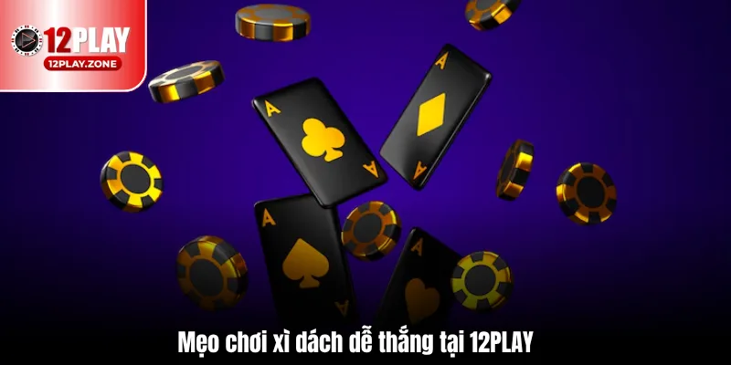 Hướng Dẫn Chơi Xì Dách Dễ Hiểu, Dễ Thắng Game Xì Dách 12PLAY 3 Mẹo chơi xì dách dễ thắng tại 12PLAY