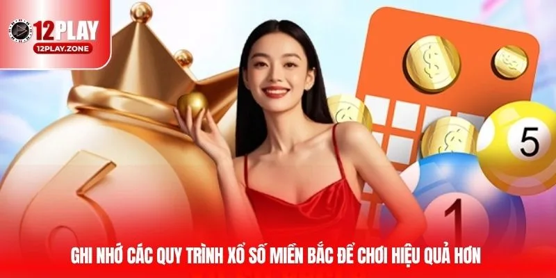 Xổ Số Miền Bắc - Mẹo Chơi Dễ Trúng, Thắng Lớn Ở 12PLAY 3 Ghi nhớ các quy trình xổ số miền Bắc để chơi hiệu quả hơn